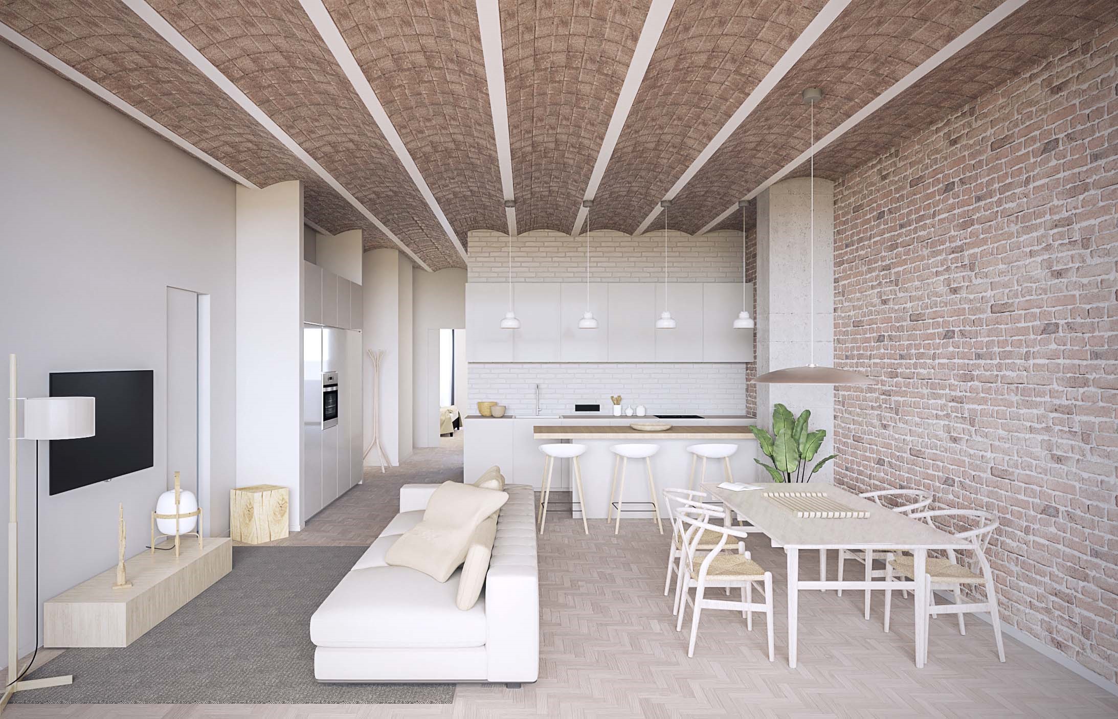 Reforma de dos pisos en Girona